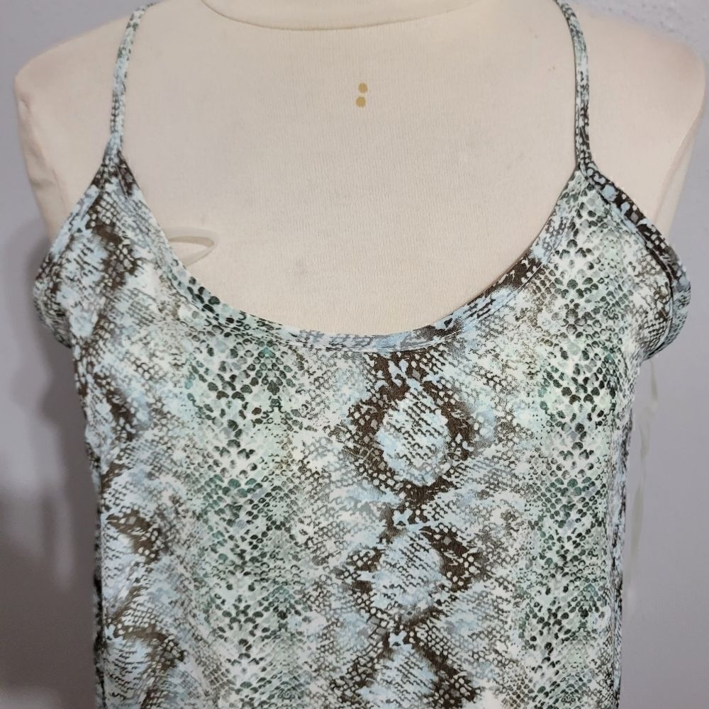 Andree by unit snake Print Mini dress Sz Small - Picture 6 of 8